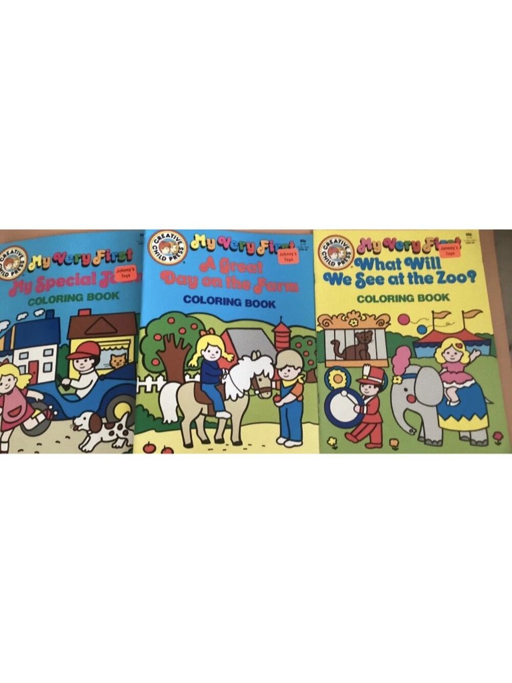 My Very First My Special Town, Our House, Zoo, Let’s Count Creative Child Press